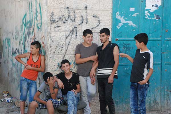 Palestinian youngsters from Alrowwad Cultural and Arts Society appearing on the Edinburgh Fringe in August