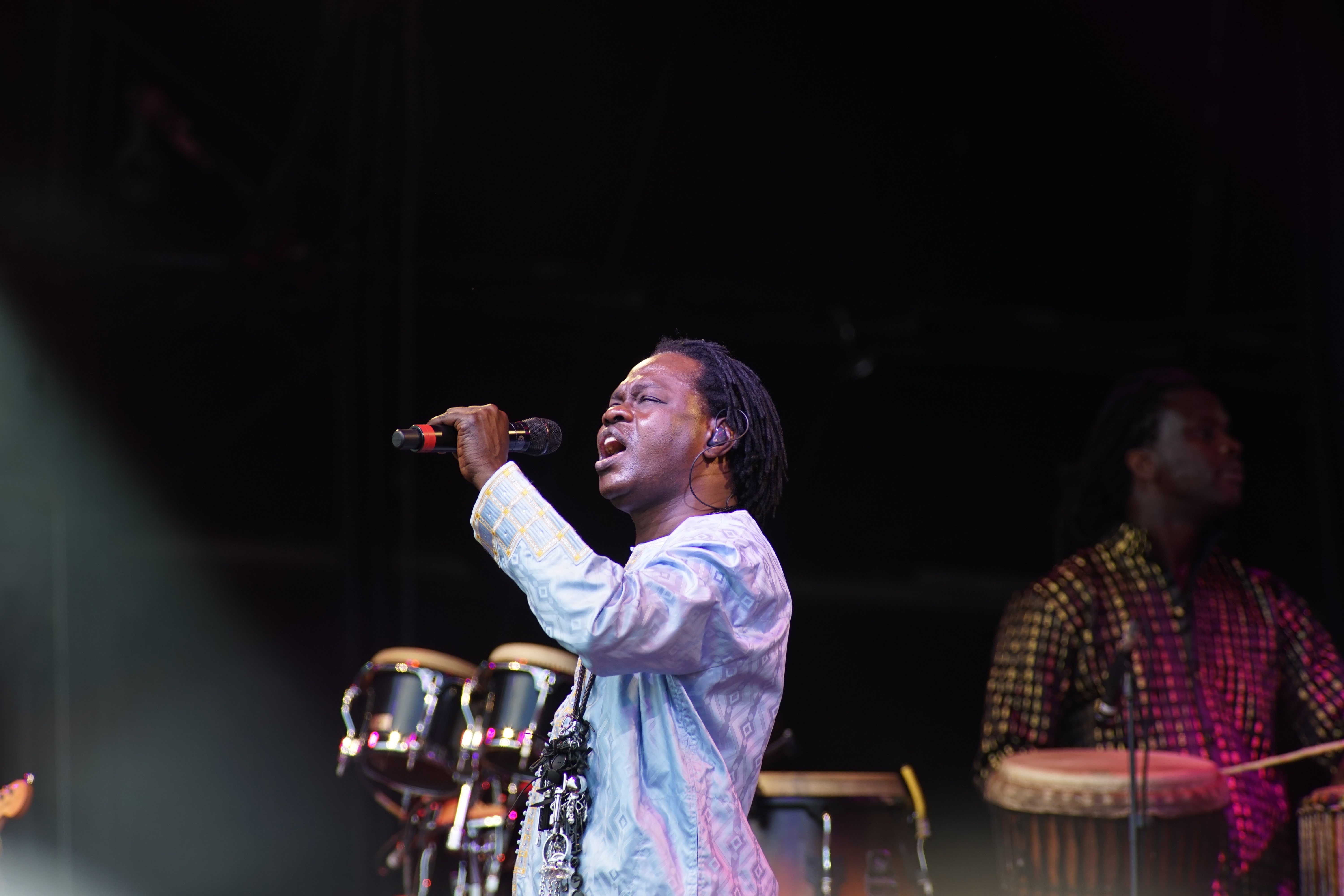 Baab Maal WOMAD by Paul Hellyer